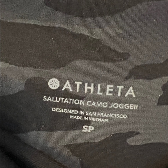 Athleta Salutation Camouflage Joggers - Picture 3 of 7